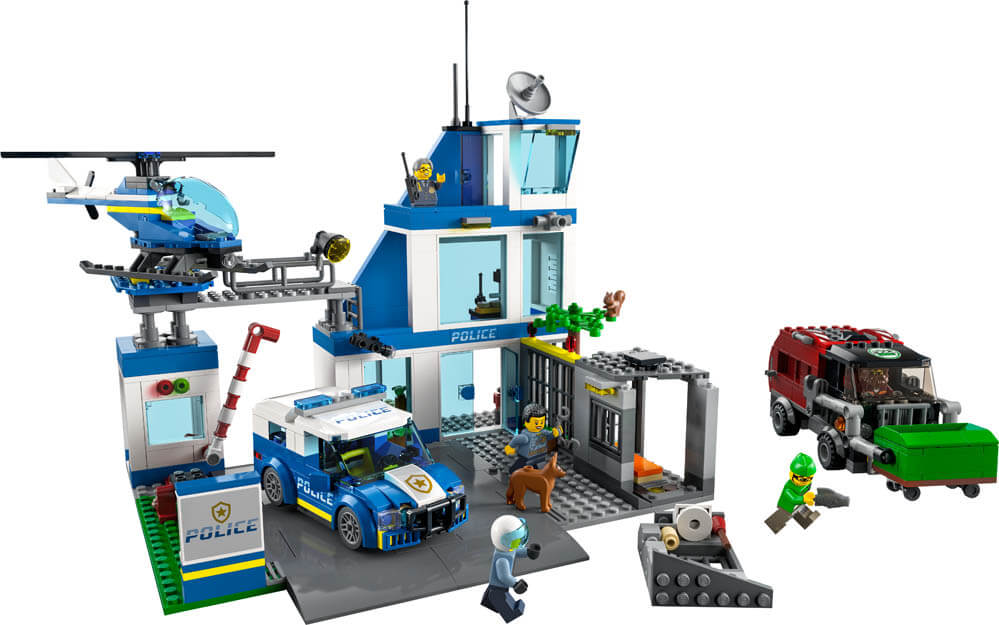 Klocki LEGO® City 60316 Posterunek Policji