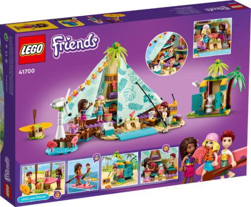 Klocki LEGO® Friends 41700 Luksusowy kemping na plazy