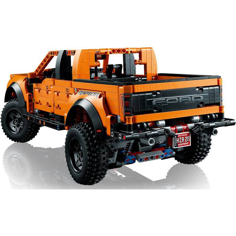 LEGO® Technic 42126 Ford F 150 Raptor Silnik V6 pomaranczowy samochod LEGO® Technic 42126 Ford F 150 Raptor Silnik V6 pomaranczowy samochod