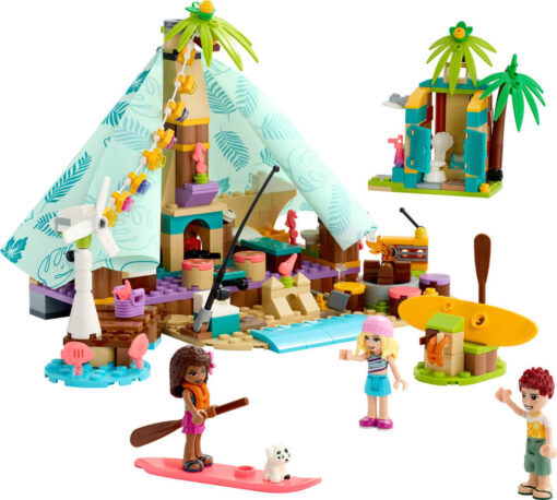 Zestaw LEGO® Friends 41700 Luksusowy kemping na plazy