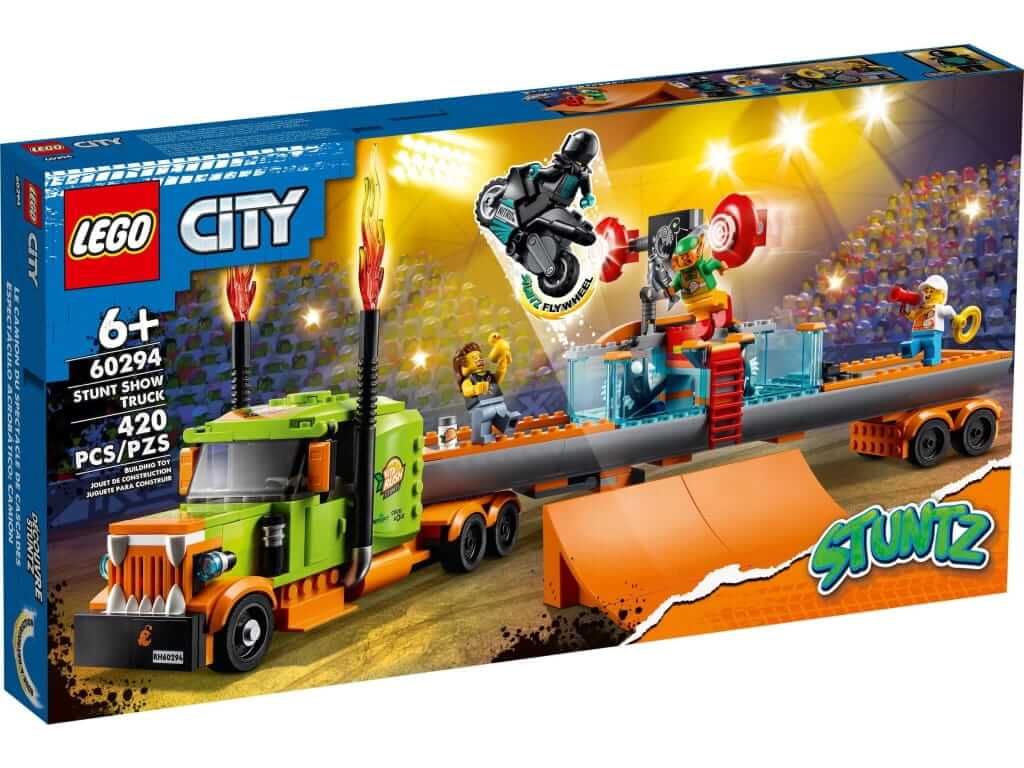 LEGO City 60294 Ciezarowka kaskaderska