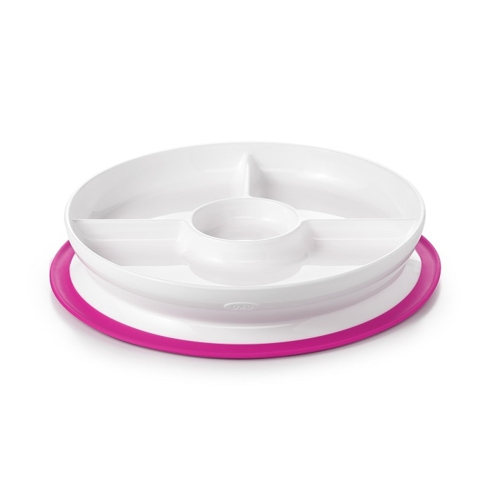 OXO Talerzyk z Silikonowa Przyssawka Pink