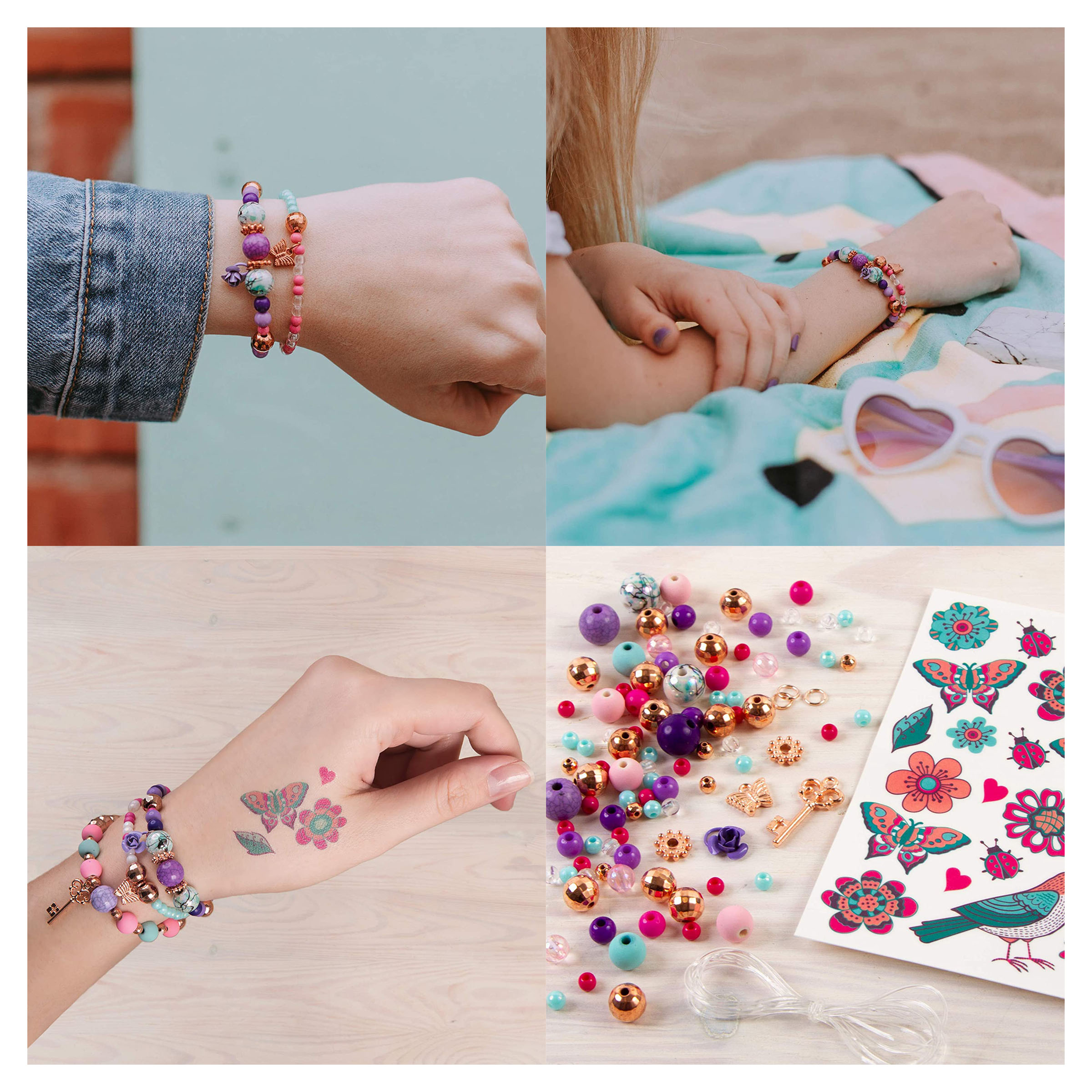 Zestaw do bransoletek Kwitnaca kreatywnosc