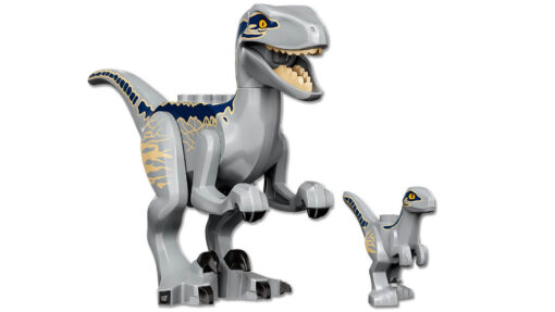 LEGO Jurassic World 76946 Schwytanie welociraptorow Blue i Bety dinozaury