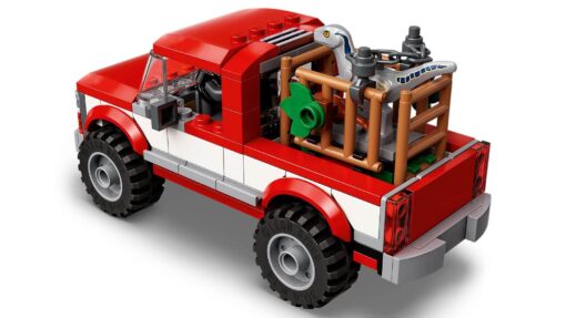 LEGO Jurassic World 76946 Schwytanie welociraptorow Blue i Bety samochod