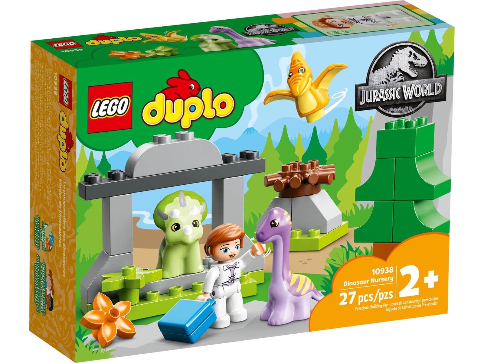 Zestaw LEGO® 10938 Duplo Dinozaurowa szkolka Zestaw LEGO® 10938 Duplo Dinozaurowa szkolka