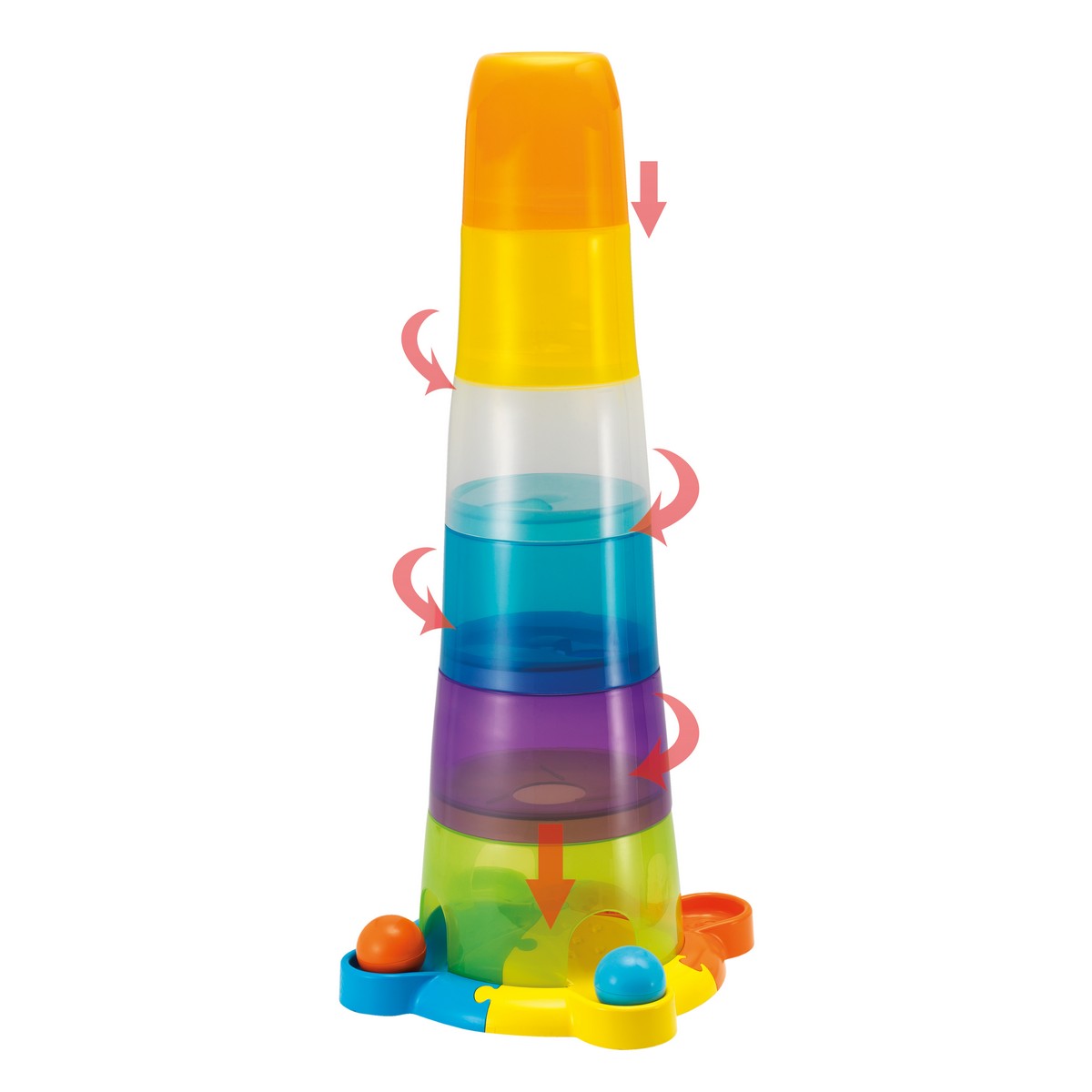 smily play wieza z pileczkami 737