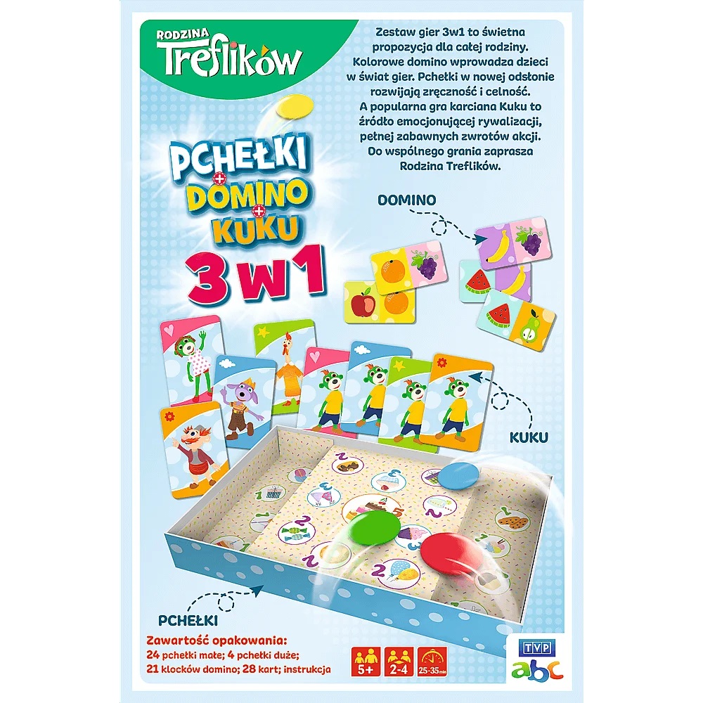 01921 Trefliki 3w1
