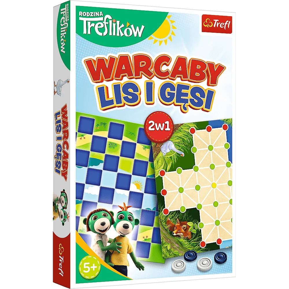 02301 Warcaby / Lis i Gęsi