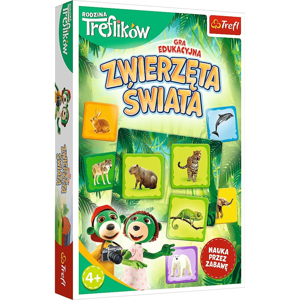 02337 Zwierzęta Świata Rodzina Treflików