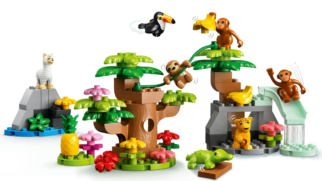 LEGO DUPLO 10973 Dzikie zwierzęta Ameryki Południowej LEGO DUPLO 10973 Dzikie zwierzęta Ameryki Południowej
