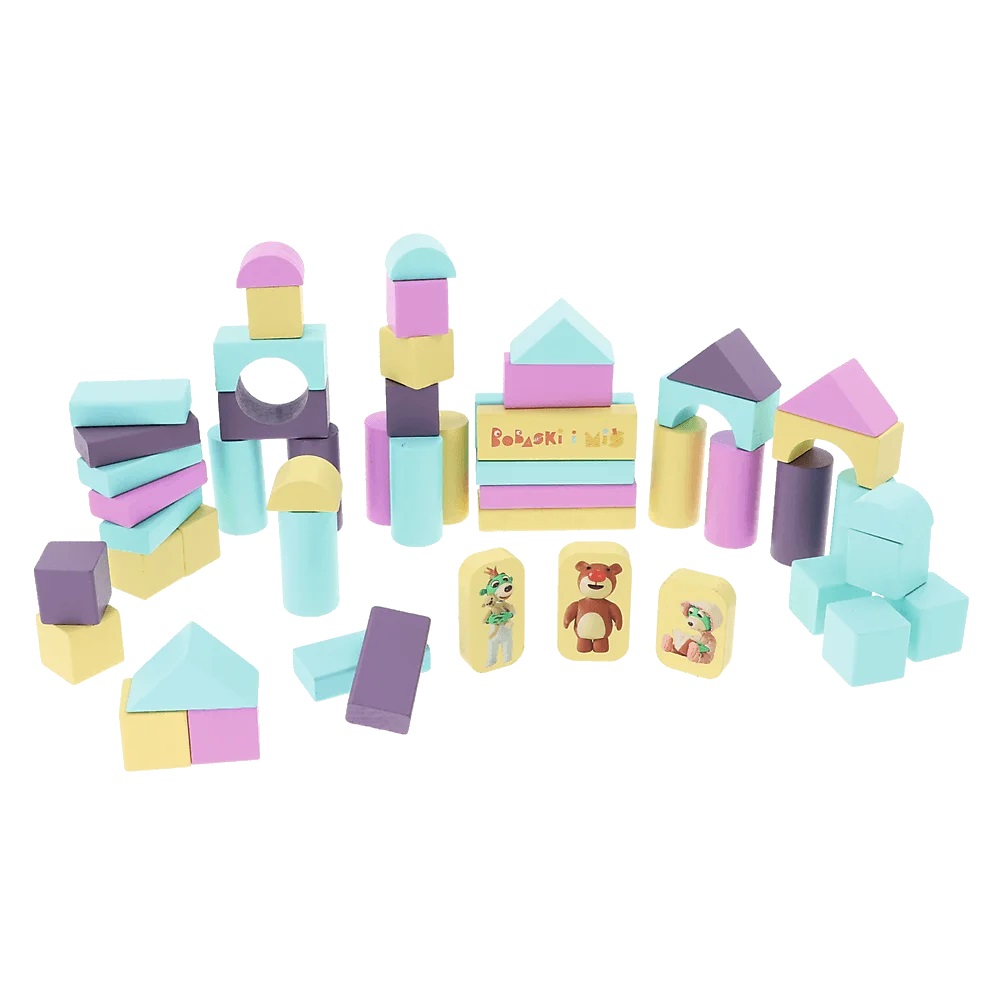 61510 Klocki Dobranoc Trefliki na noc