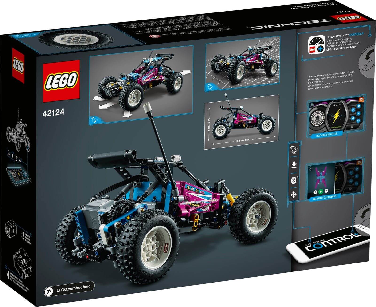 LEGO Technic 42124 Lazik terenowy pudelko LEGO Technic 42124 Lazik terenowy pudelko