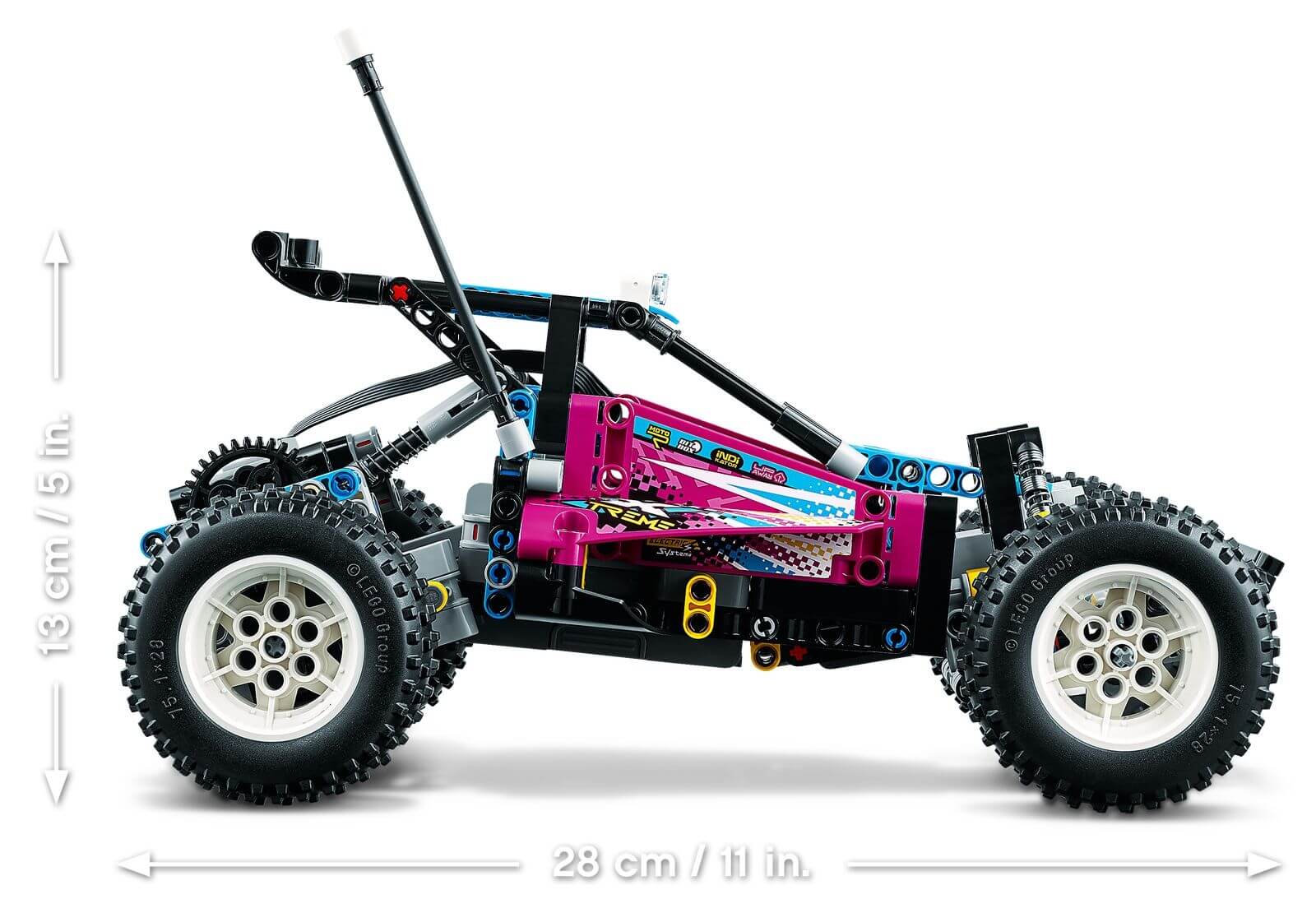 LEGO Technic 42124 Lazik terenowy wymiary LEGO Technic 42124 Lazik terenowy wymiary