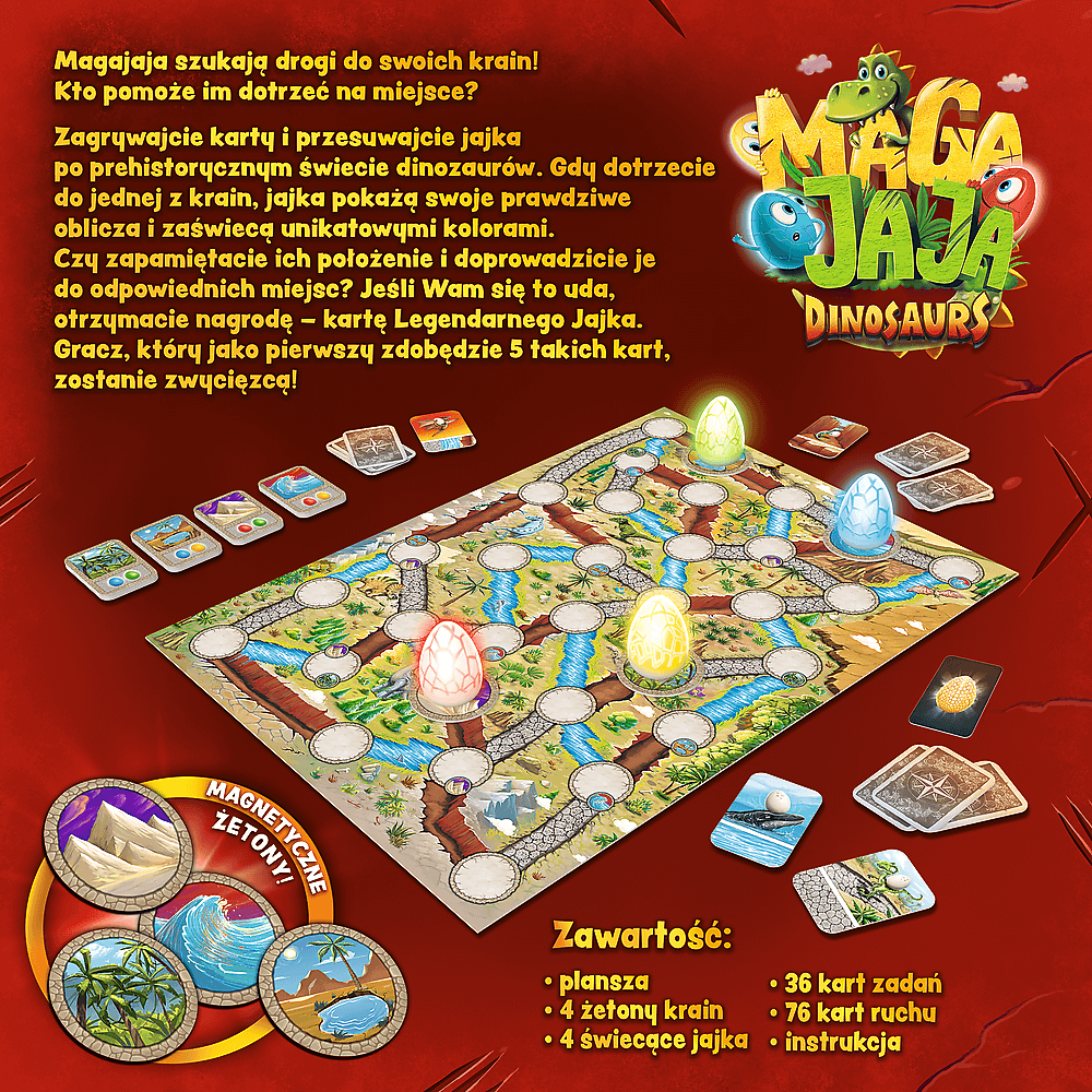 Magajaja Dinosaurs 02281 okladka
