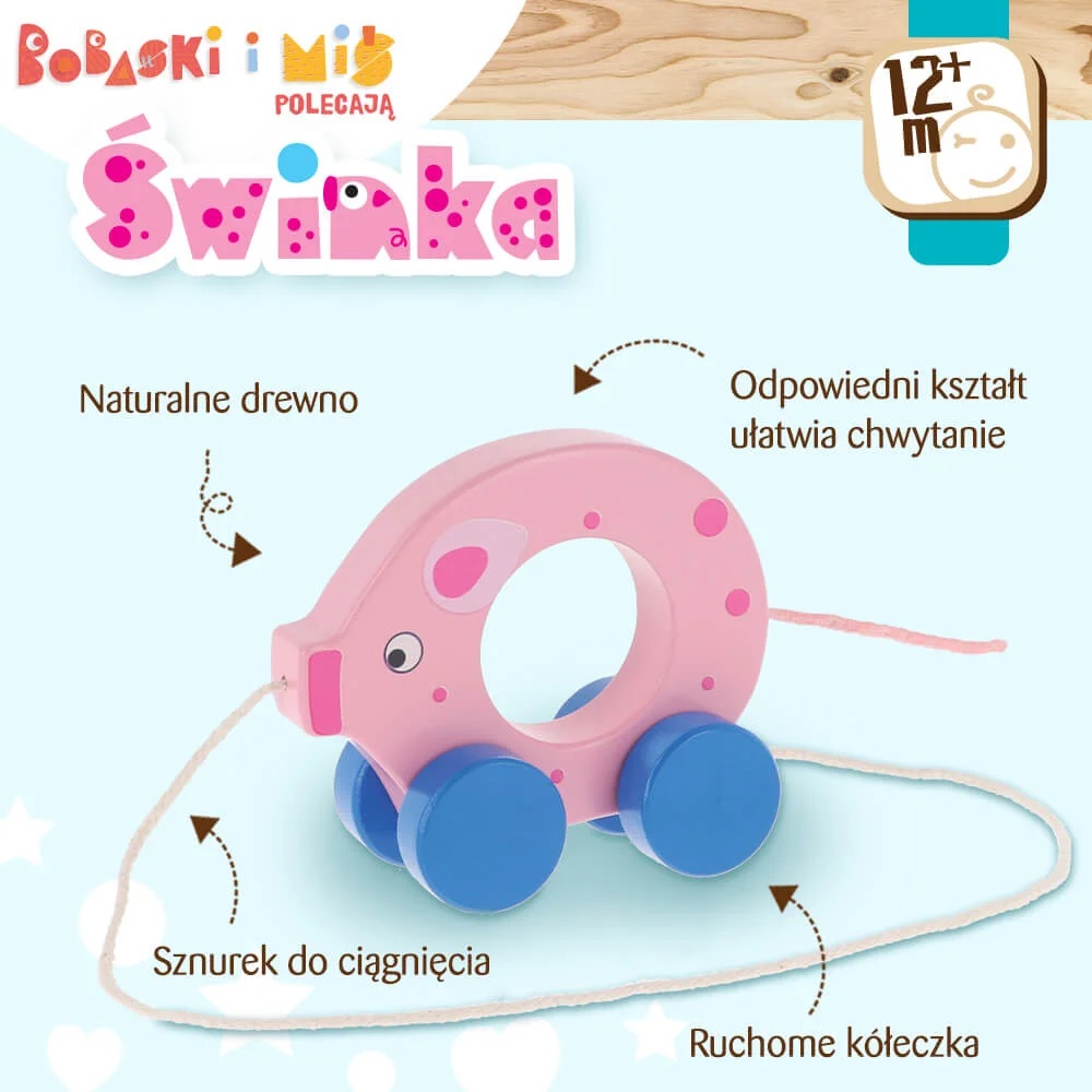 Drewniana Świnka