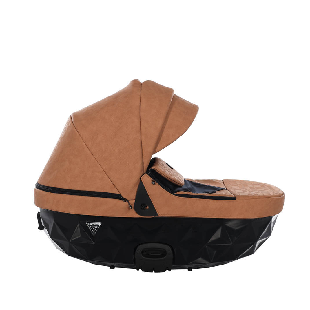 Junama Diamond Caro wozek 2w1 wielofunkcyjny gleboko spacerowy kolor 03 cynamonowy 19