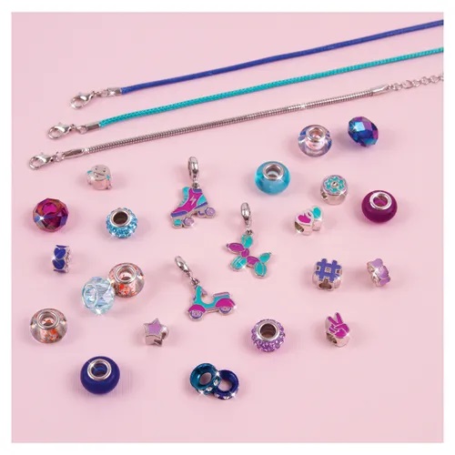 MAKE IT REAL Zestaw do bransoletek Halo Charms True Blue MAKE IT REAL Zestaw do bransoletek Halo Charms True Blue