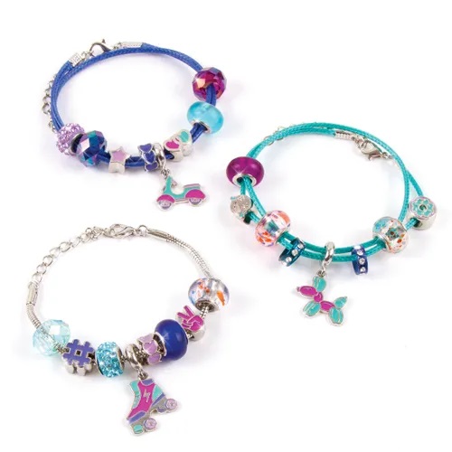 Zestaw do robienia bransoletek Halo Charms True Blue Zestaw do robienia bransoletek Halo Charms True Blue