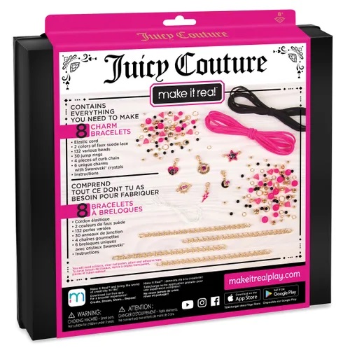 Zestaw do tworzenia bransoletek Juicy Couture x Swarovski