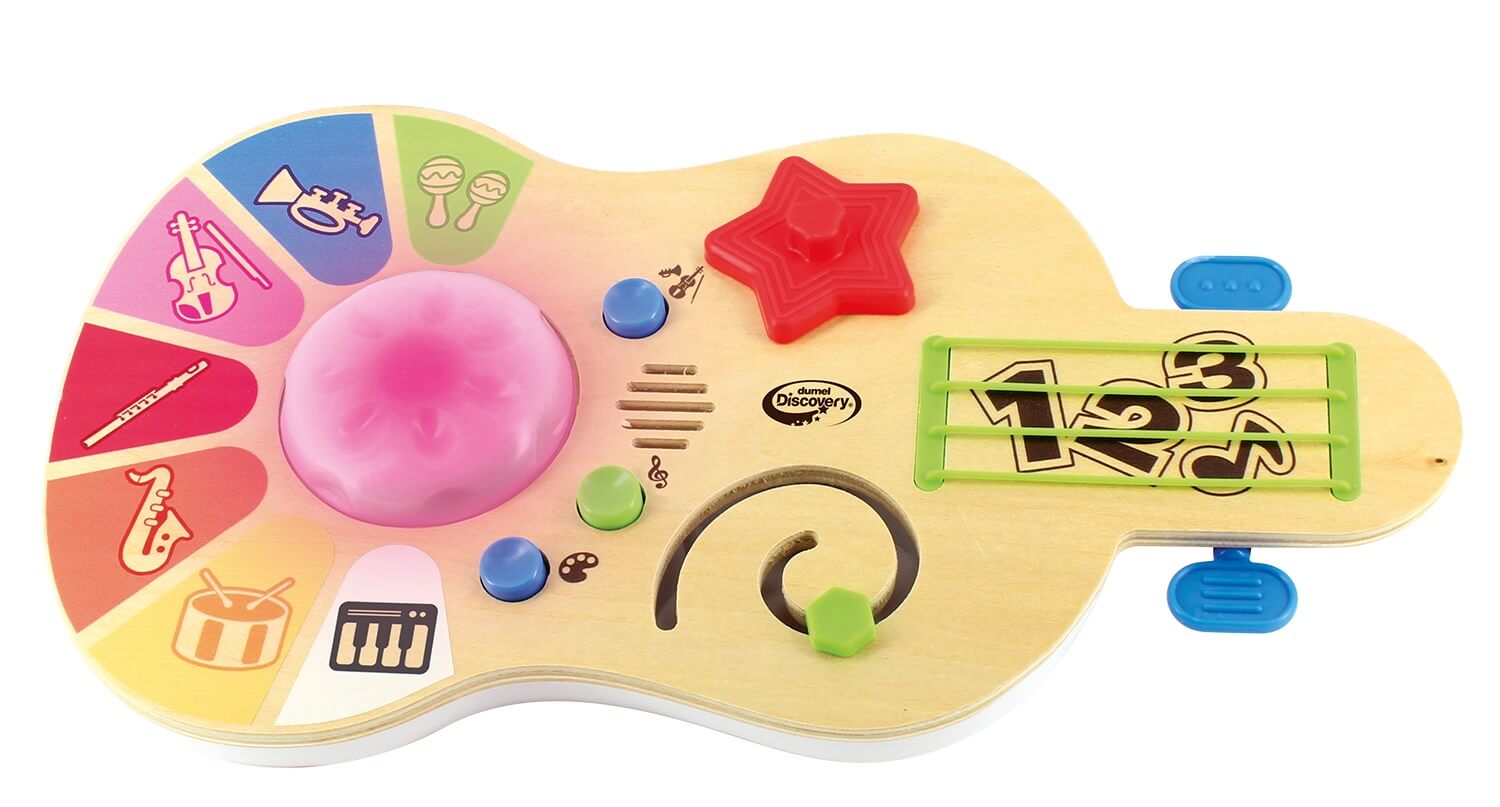 gitara drewniana sensoryczna