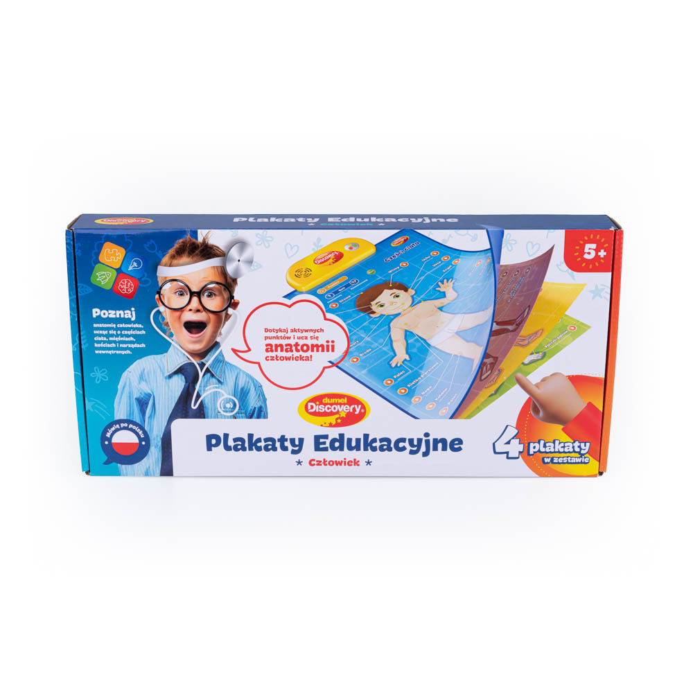 Dumel edukacyjne plakaty czlowiek