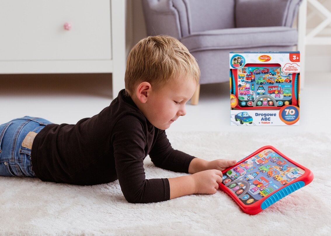 Tablet Drogowe ABC zabawka edukacyjna Tablet Drogowe ABC zabawka edukacyjna