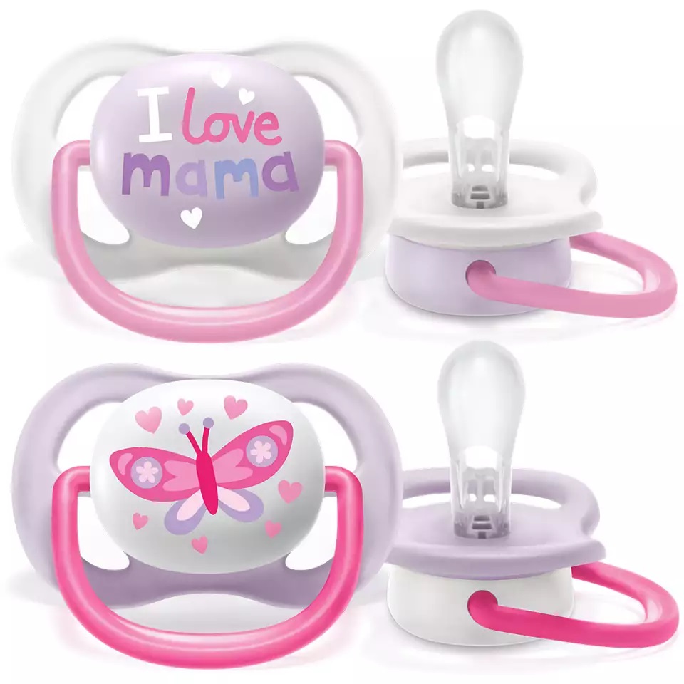Avent smoczek Ultra Air Happy 0 6m cy