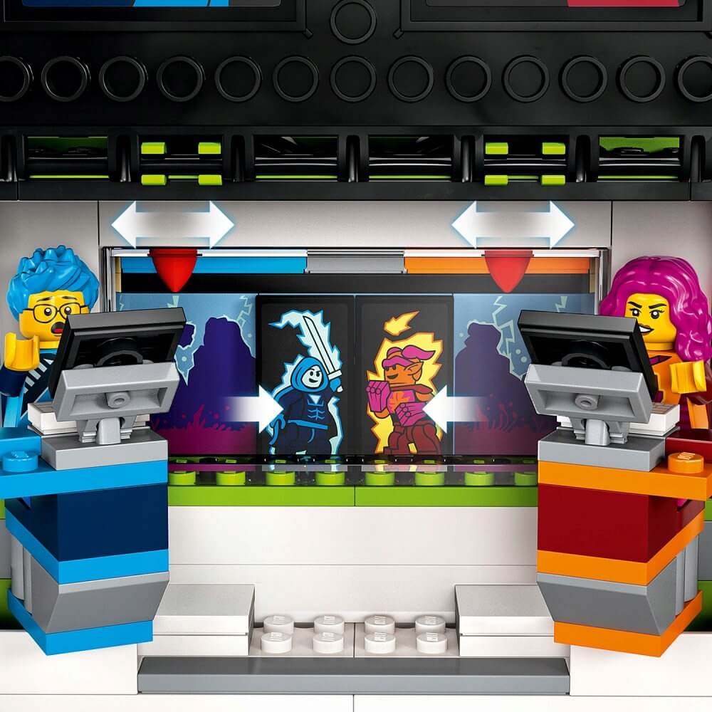 LEGO CITY Ciezarowka na turniej gier 60388 Waga produktu z opakowaniem jednostkowym 0 777 kg