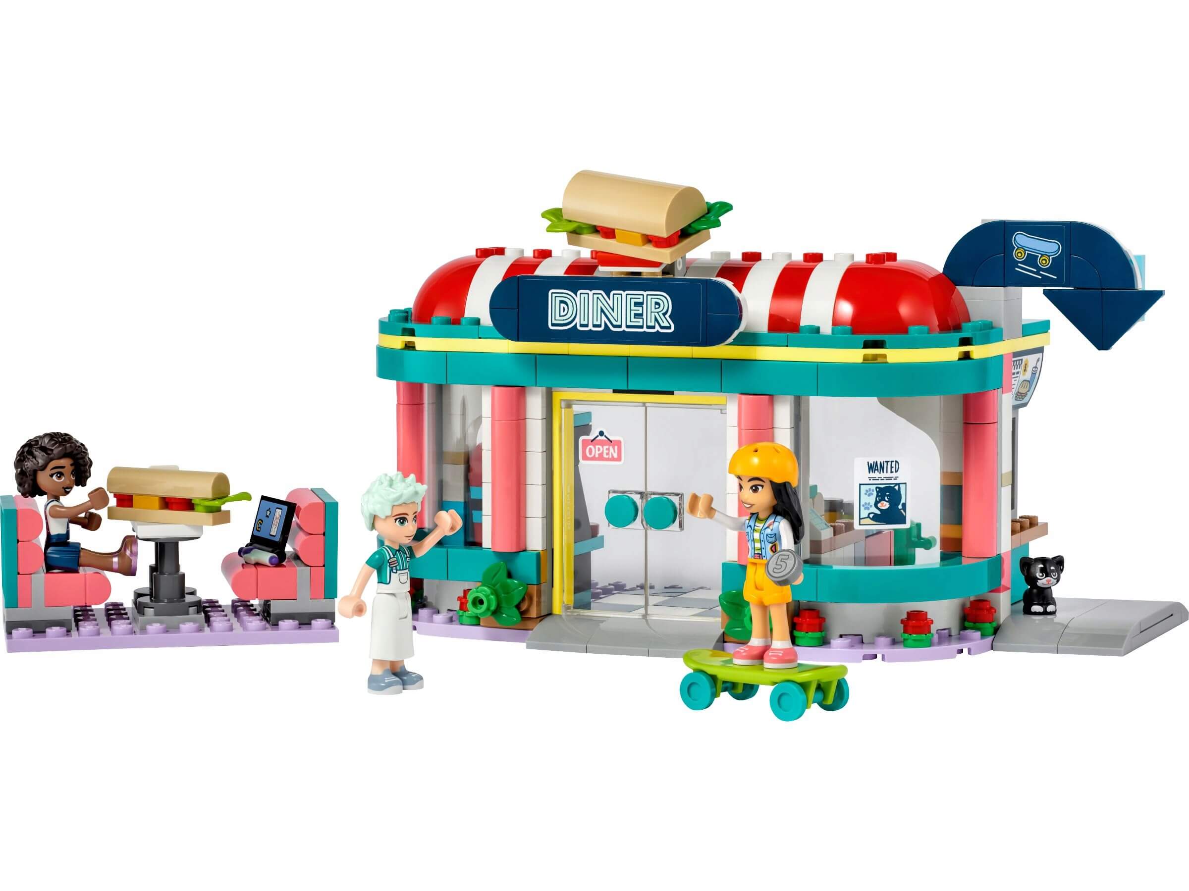 LEGO FRIENDS 41728 BAR W SRODMIESCIU HEARTLAKE Marka LEGO LEGO FRIENDS 41728 BAR W SRODMIESCIU HEARTLAKE Marka LEGO