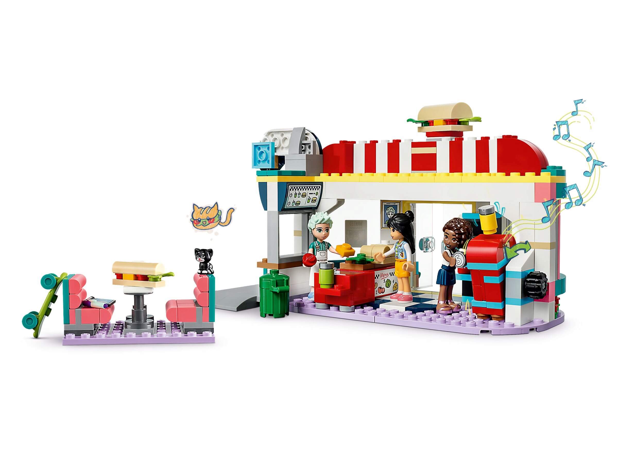 LEGO FRIENDS 41728 BAR W SRODMIESCIU HEARTLAKE Wiek dziecka 6 lat LEGO FRIENDS 41728 BAR W SRODMIESCIU HEARTLAKE Wiek dziecka 6 lat