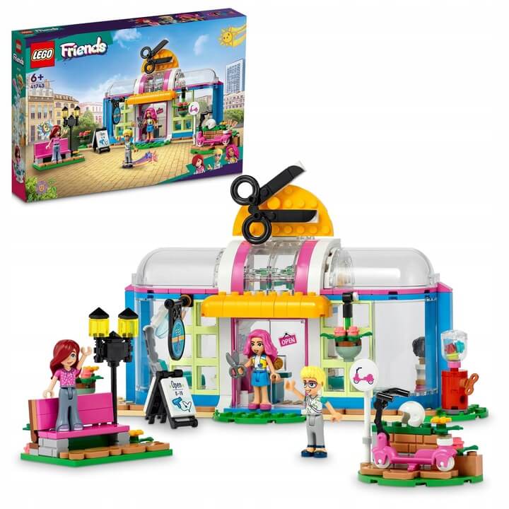 LEGO Friends 41743 Salon fryzjerski Certyfikaty opinie atesty CE LEGO Friends 41743 Salon fryzjerski Certyfikaty opinie atesty CE