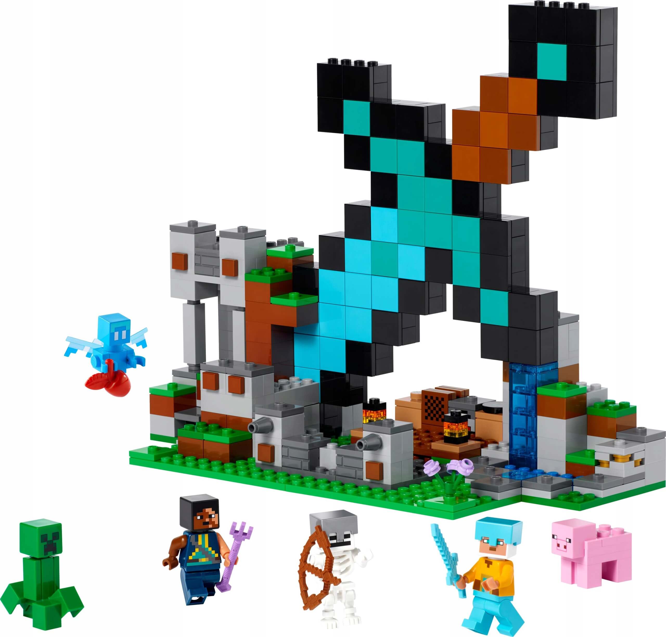 LEGO Minecraft Bastion miecza 21244 Numer produktu 21244 LEGO Minecraft Bastion miecza 21244 Numer produktu 21244