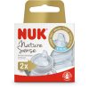 NUK silikonowy ustnik niekapek Nature Sense 2 szt