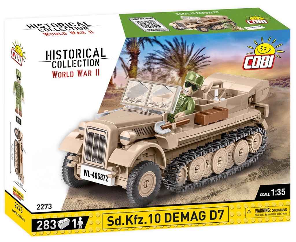COBI 2273 Sd Kfz 10 DEMAG D7