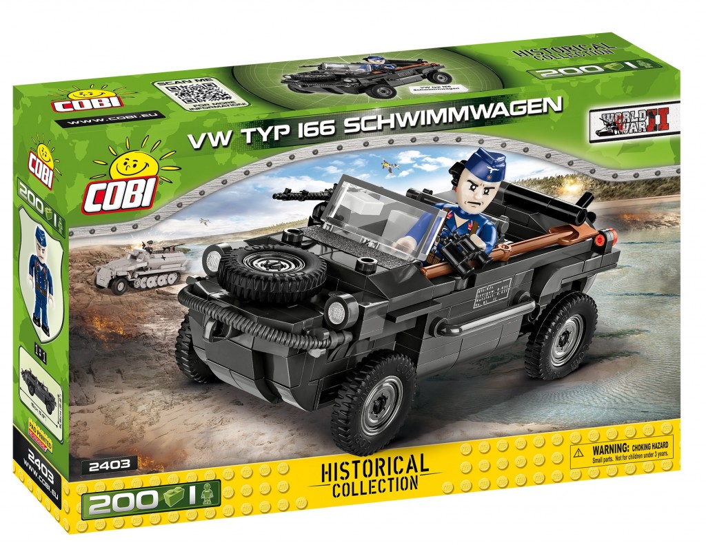 COBI 2403 VW Typ 166 Schwimmwagen