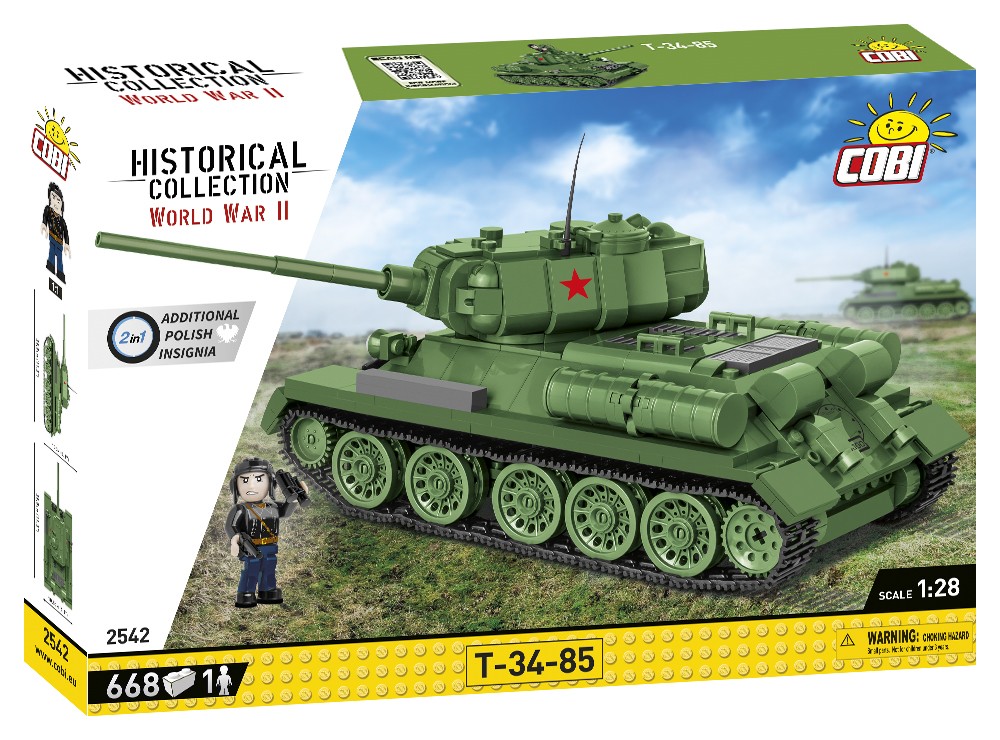 COBI 2542 Czolg T 34 85
