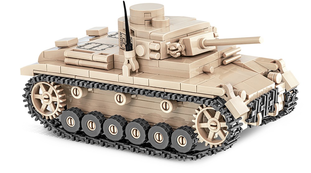 COBI 2712 Czolg Panzer III gotowy model COBI 2712 Czolg Panzer III gotowy model