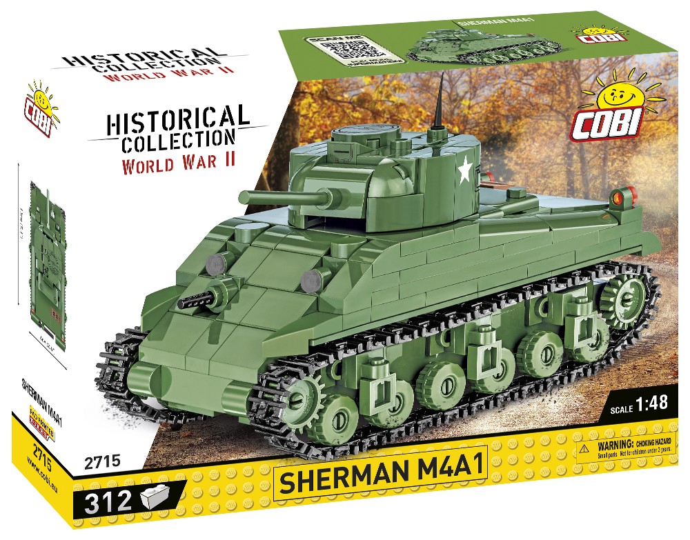 COBI 2715 Czolg Sherman M4A1