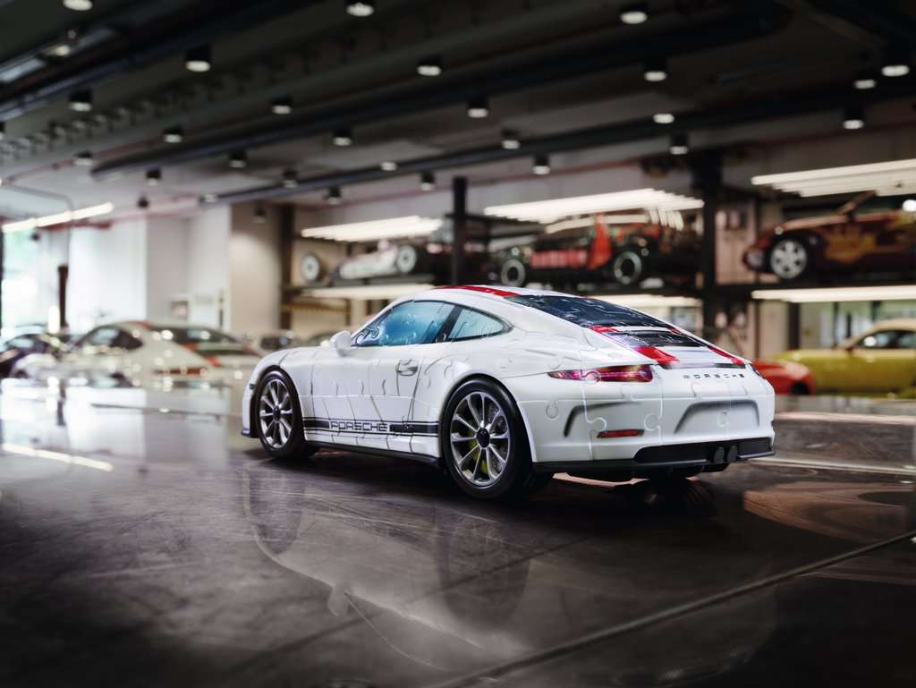 Porsche 911R puzzle 3D