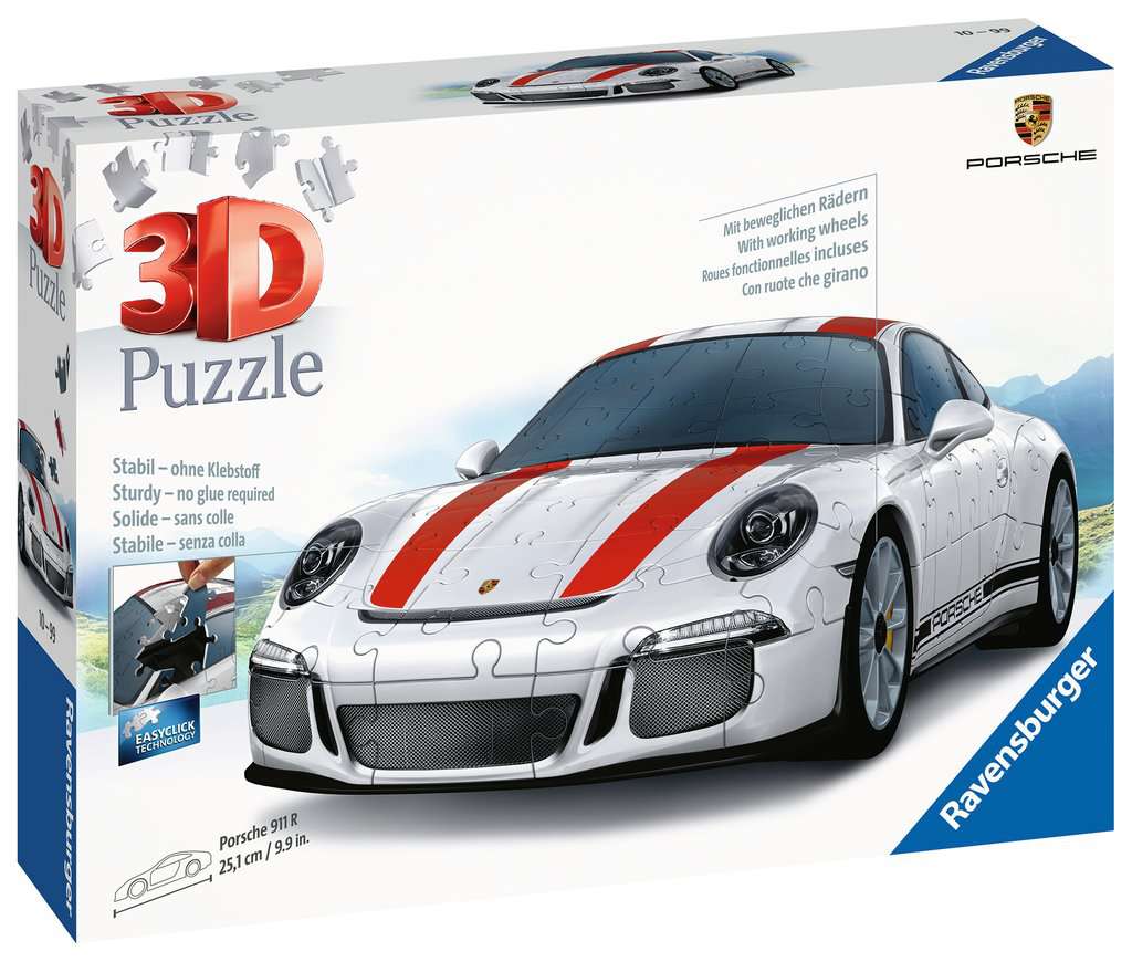 Puzzle 3D Porsche 911R