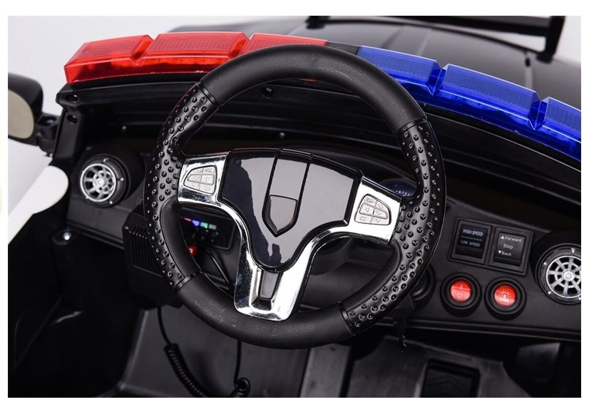 Auto na Akumulator Policyjny Bialy