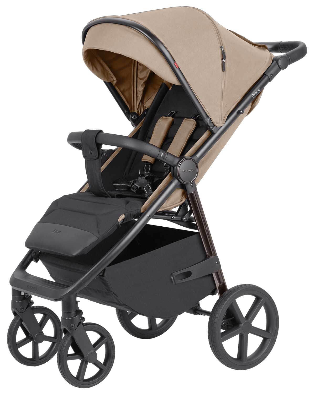 Carrello Bravo Plus Royal Beige z wysokim oparciem