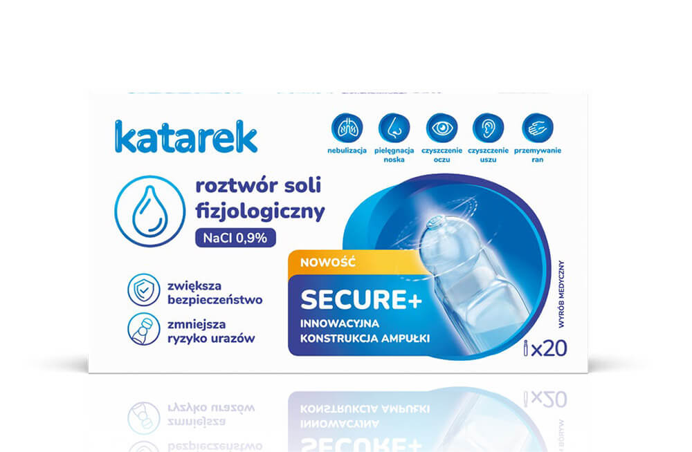 Katarek roztwor soli fizjologicznej dla dzieci przemywanie uszu i czyszczenie ran Katarek roztwor soli fizjologicznej dla dzieci przemywanie uszu i czyszczenie ran