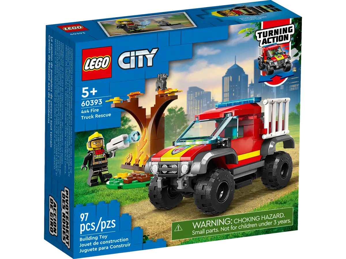 lego city 60393 woz strazacki