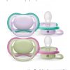 Philips Avent smoczek Ultra AIR 0 6m cy SCF085 24