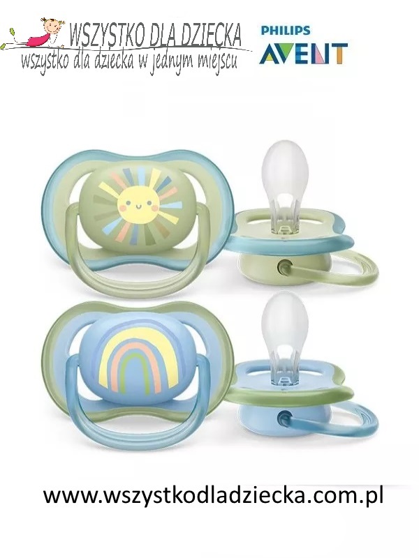 Philips Avent smoczek Ultra AIR 0 6m cy SCF085 58