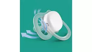 Philips Avent smoczek który pozwala skórze oddychać