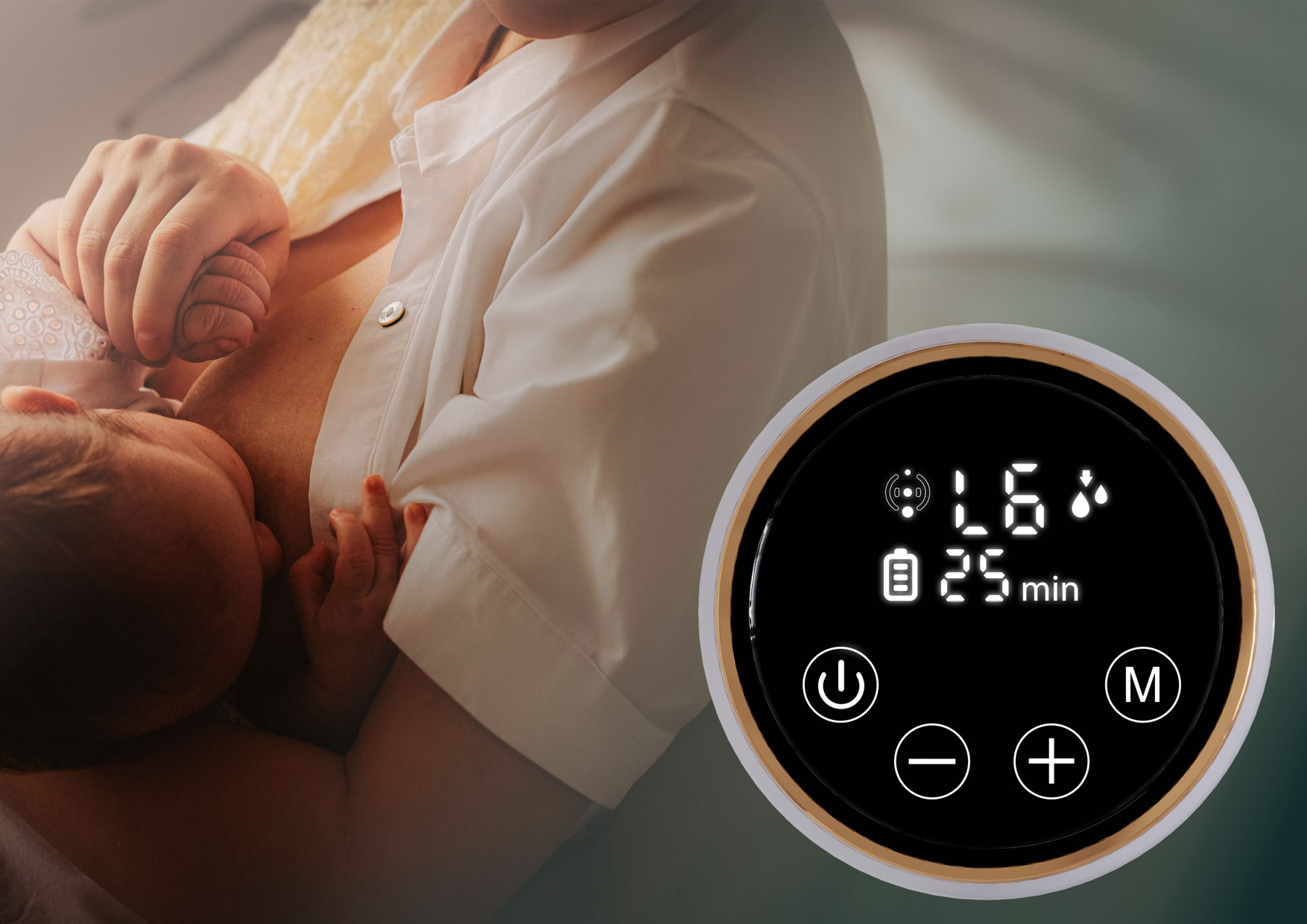 Neno BellaTwinMoon wspomaga karmienie