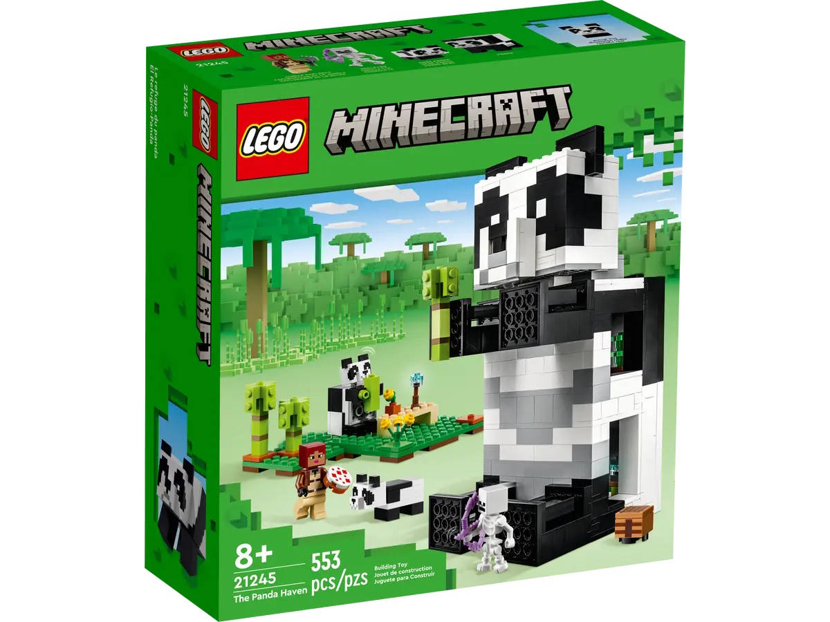 21245 lego minecraft panda